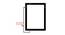Rian Wall Mirror (White, Simple Configuration) by Urban Ladder - Cross View Design 1 - 428386