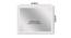 Rian Wall Mirror (White, Simple Configuration) by Urban Ladder - Design 1 Dimension - 428397