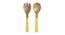 Alani Serving Spoon & Fork Set of 2 (Multicoloured) by Urban Ladder - Front View Design 1 - 428483