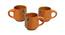 Adrein Cups With Tray Set of 3 (Light Brown, Set of 3 Set) by Urban Ladder - Cross View Design 1 - 428489
