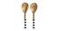 Aspen Serving Spoon Set of 2 (Multicoloured) by Urban Ladder - Front View Design 1 - 428661
