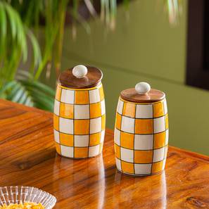 Kitchen Organizers Design Aylin Multi-Purpose Storage Jar (Set Of 2 Set)