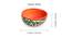 Bagheecha Dinner Bowls (Set Of 4 Set) by Urban Ladder - Design 1 Dimension - 428800