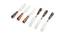 Blakely Table Knives Set of 6 (Silver & Multicolour) by Urban Ladder - Front View Design 1 - 428837