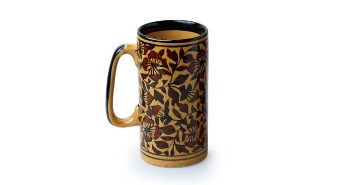 Clovis Mugs Set of 2 (Brown, Set Of 2 Set) by Urban Ladder - Cross View Design 1 - 429046