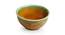 Ellona Dining Bowl (Set Of 4 Set, Caramel Brown & Sea Green) by Urban Ladder - Cross View Design 1 - 429343