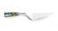 Emerson Cake Server & Bread Knife Set of 2 (Silver & Multicolour) by Urban Ladder - Design 1 Side View - 429552