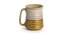 Hannah Beer & Milk Mugs  Set of 2 (Set Of 2 Set, Mustard Yellow & Off White) by Urban Ladder - Cross View Design 1 - 429834