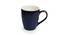 Harland Coffee Mugs Set of 2 (Set Of 2 Set, Midnight Blue and Golden) by Urban Ladder - Cross View Design 1 - 429928