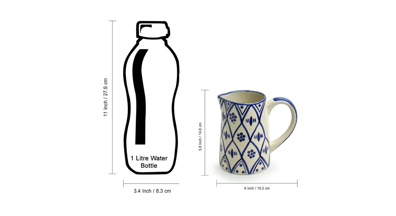 Hayden milk and water jug set of 2 7