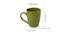 Henri Coffee Mugs Set of 2 (Set Of 2 Set, Pista Green and Golden) by Urban Ladder - Design 1 Dimension - 430066