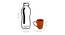 Hobert Coffee Mugs Set of 2 (Set Of 2 Set, Tangerine and Golden) by Urban Ladder - Image 1 Design 1 - 430082