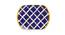 Jayla Dinner Plates With Katoris Set of 8 (Blue, White & Yellow, set of 8 Set) by Urban Ladder - Cross View Design 1 - 430327