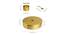 Kaia Spice Box Brass With Spoon Set of 8 (Golden) by Urban Ladder - Design 1 Dimension - 430551