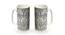 Laurent Beer & Milk Mugs Set of 2 (Set Of 2 Set, Smoke Grey and White) by Urban Ladder - Front View Design 1 - 430587