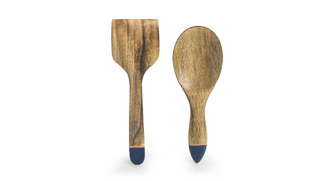 Laila Serving Spoon & Spatula (Multicoloured) by Urban Ladder - Front View Design 1 - 430594