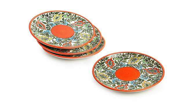 Majori Dinner Plates With Side Plates & Dinner Katoris Set of 12 (set of 12 Set) by Urban Ladder - Design 1 Side View - 431187
