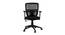 Darnetta Office Chair (Black) by Urban Ladder - Front View Design 1 - 431467