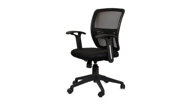 Darnetta Office Chair (Black) by Urban Ladder - Cross View Design 1 - 431482