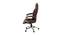 Edvard Office Chair (Dark Brown) by Urban Ladder - Design 1 Side View - 431499