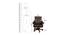 Earline Office Chair (Dark Brown) by Urban Ladder - Design 1 Dimension - 431518