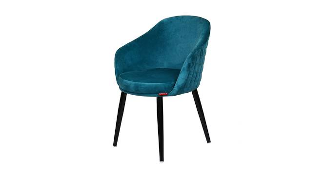 Synclair Lounge Chair (Turquoise) by Urban Ladder - Cross View Design 1 - 431536