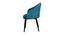 Synclair Lounge Chair (Turquoise) by Urban Ladder - Design 1 Side View - 431538