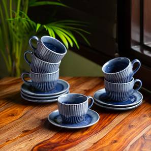Matheo tea cups with saucers set of 6 lp