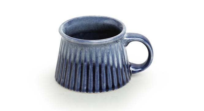 Matheo Tea & Coffee Cups Set of 6 (Set of 6 Set, Light and Dark Azure Blue) by Urban Ladder - Cross View Design 1 - 431593