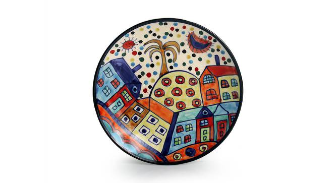 Natalie Quarter Plates (Set of 6 Set, Multicolored) by Urban Ladder - Cross View Design 1 - 431702