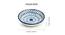 Octavia Chutney Bowls (Set Of 2 Set, Indigo Blue & White) by Urban Ladder - Design 1 Dimension - 431839