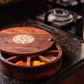Kitchen Organizers Design Orleans Spice Box (Brown)
