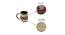 Orabelle Mugs Set of 2 (Set Of 2 Set, Crimson Red with Peanut Brown) by Urban Ladder - Design 1 Close View - 432040