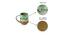 Paulette Mugs Set of 2 (Set Of 2 Set, Mint Green with Peanut Brown) by Urban Ladder - Rear View Design 1 - 432128