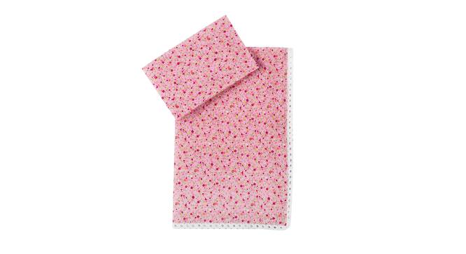 Cullen Bedsheet Set (Pink, King Size) by Urban Ladder - Front View Design 1 - 432225