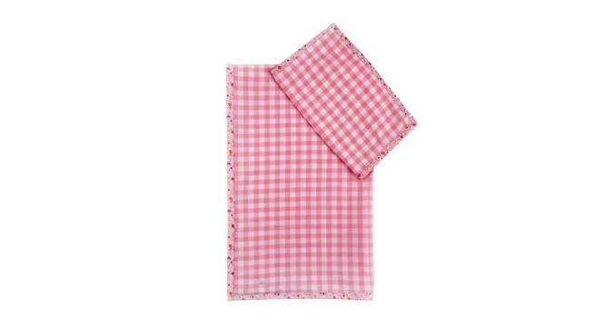 Damia Bedsheet Set (Pink, King Size) by Urban Ladder - Front View Design 1 - 432230
