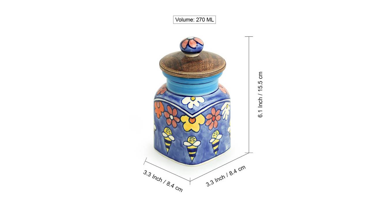Perle multi purpose storage jar set of 2 6