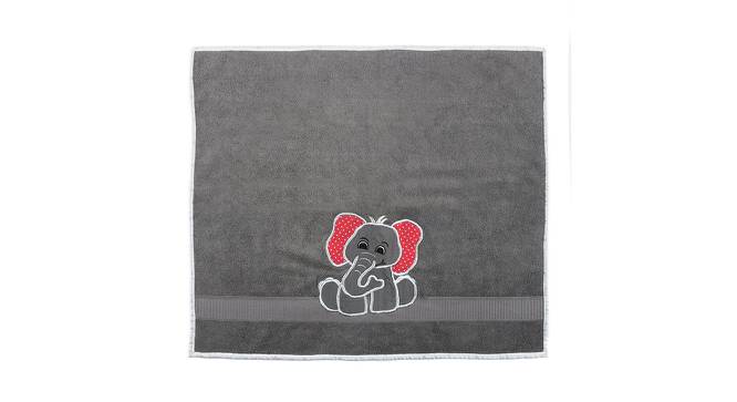 Dunne Towel (Dark Grey) by Urban Ladder - Front View Design 1 - 432328