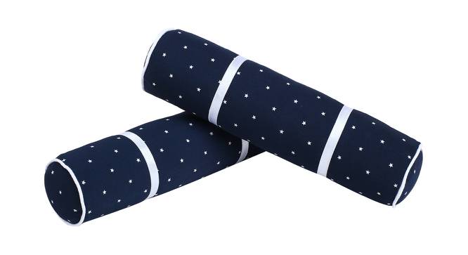 Edna Pillow Set of 2 (Navy Blue) by Urban Ladder - Front View Design 1 - 432332