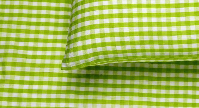 Desdra Bedsheet Set (Green, King Size) by Urban Ladder - Cross View Design 1 - 432340