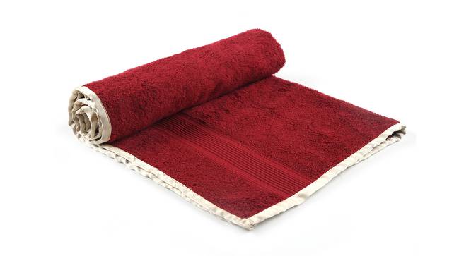 Durin Towel (Maroon) by Urban Ladder - Cross View Design 1 - 432346