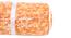 Eliot Pillow Set of 2 (Orange) by Urban Ladder - Design 1 Side View - 432464
