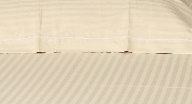 Haruki Bedsheet Set (Beige, King Size) by Urban Ladder - Cross View Design 1 - 432596