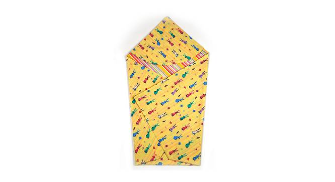 Inigo Bedding Set (Yellow, Single Size) by Urban Ladder - Front View Design 1 - 432715