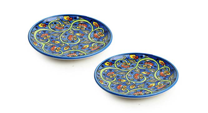 Rosemary Side Plates (Set Of 2 Set) by Urban Ladder - Front View Design 1 - 432876