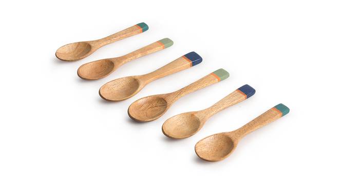 Ruth Teaspoons Set of 6 (Multicoloured) by Urban Ladder - Front View Design 1 - 432969