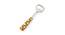 Sabrina Bottle Opener (Fire Yellow & Off-White) by Urban Ladder - Front View Design 1 - 432977