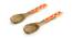 Ruth Serving Spoon & Fork Set of 2 (Multicoloured) by Urban Ladder - Cross View Design 1 - 432981