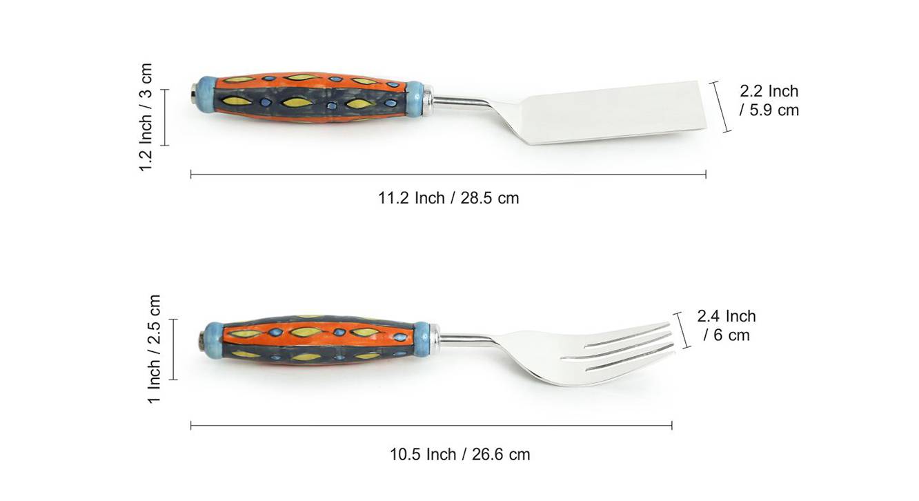 Ryleigh serving fork and scraper 6