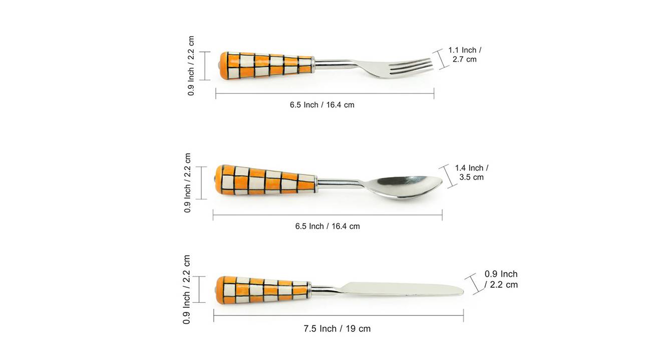 Sabrina table cutlery set of 4 6